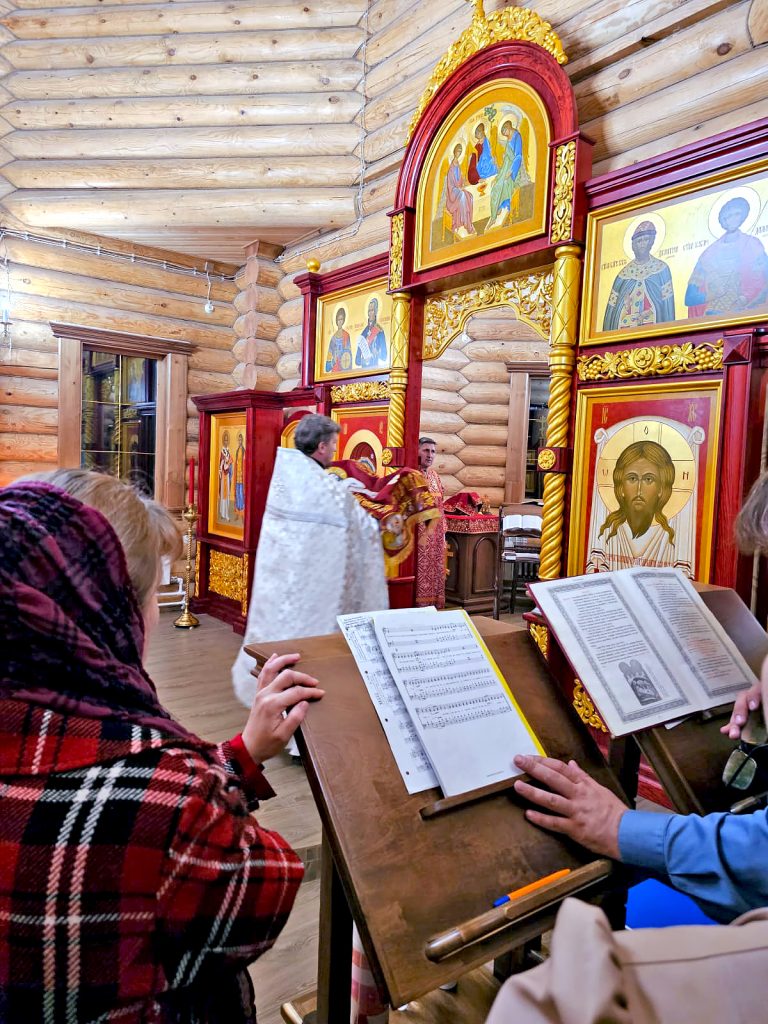 Первая Пасха в Казанском храме - 2024 год
